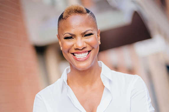 Smiling portrait of Dr. Hazel Glasper, DDS